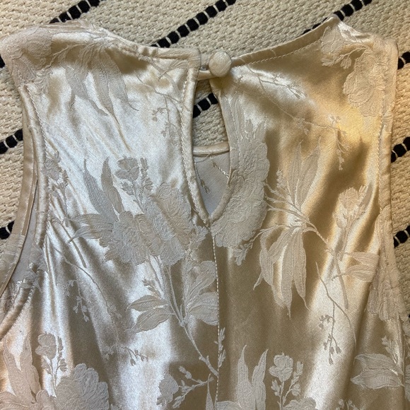 Embroidered silk mini dress - Picture 5 of 6